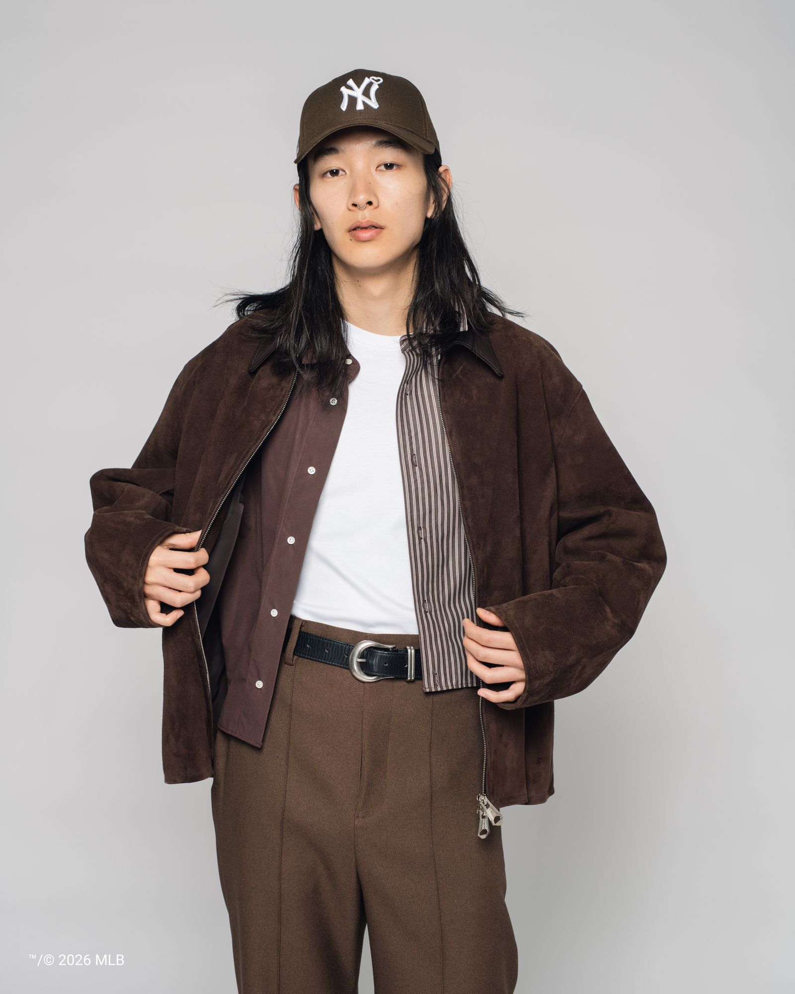 【限定】BASICKS x Newera Yankees Cap / ベイシックス x ヤンキース (ブラウン)