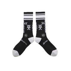 SM-HR1-0000-113 / SOCKS / SINNER / BLACK+GRAY / ソックス (ブラック/グレー)