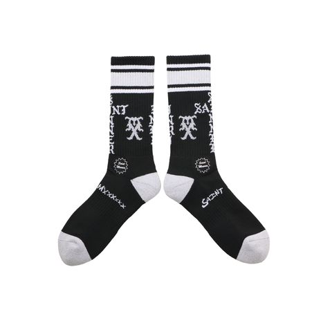 SM-HR1-0000-113 / SOCKS / SINNER / BLACK+GRAY / ソックス (ブラック/グレー)