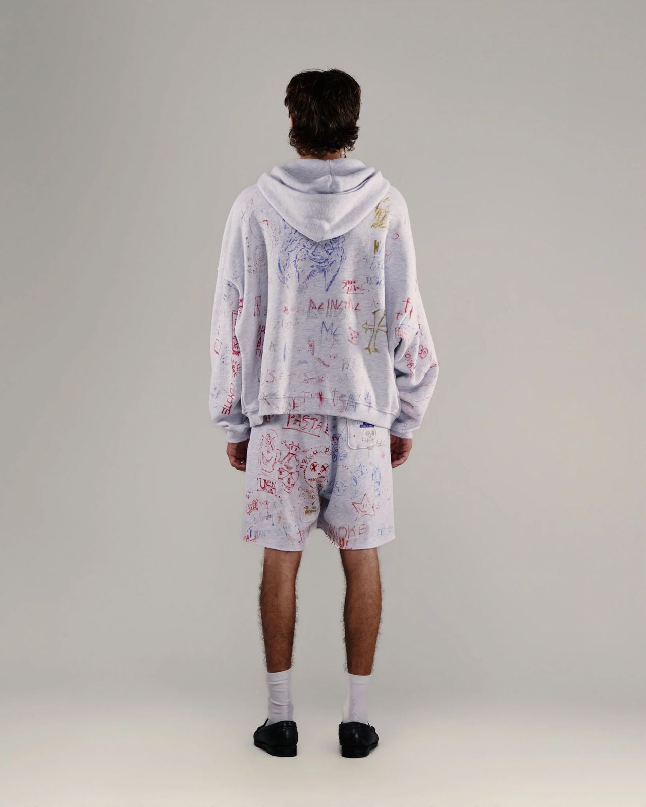 JOSHUA TREE SWEATSHORT / スウェットショーツ (グレー)