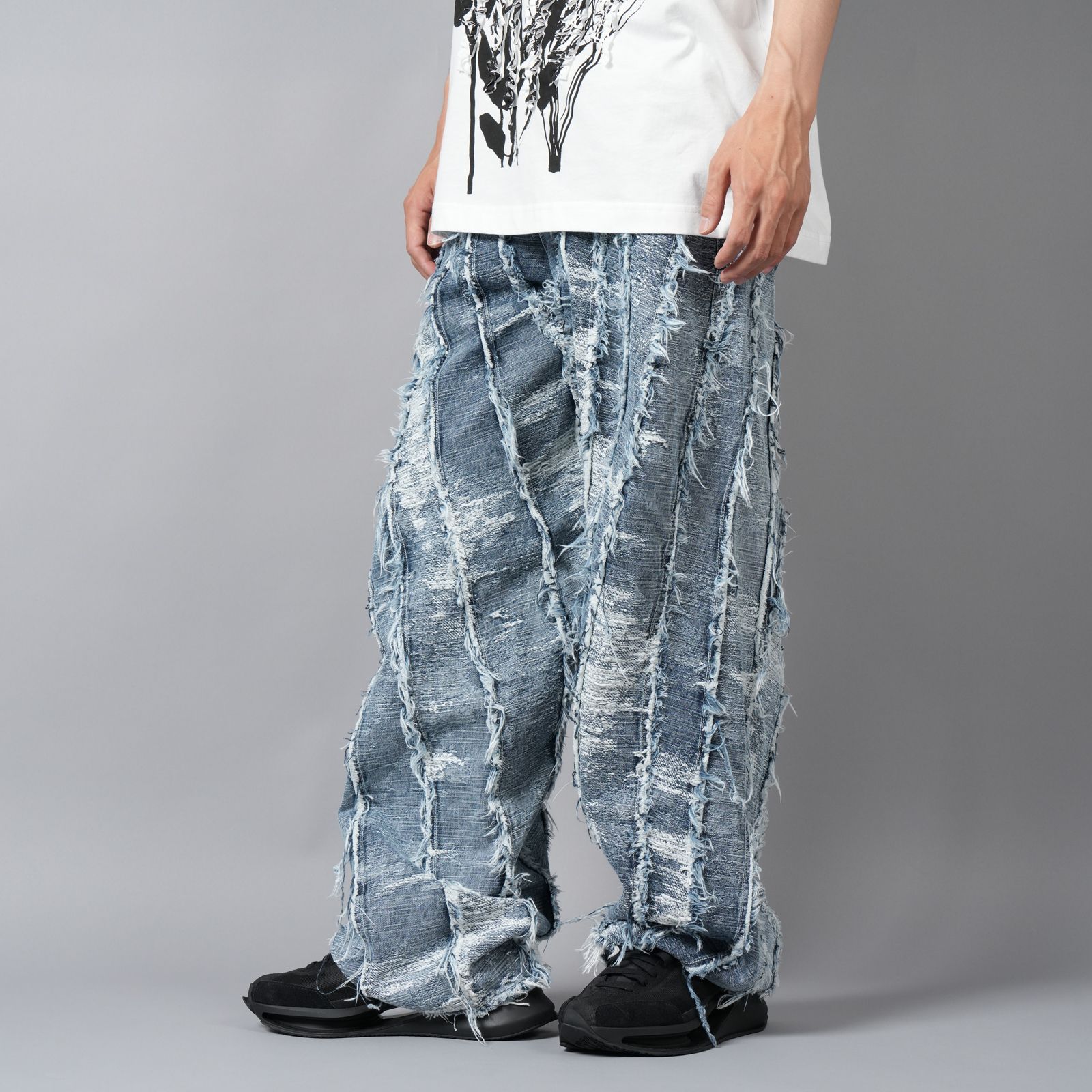 【ラスト1点】Denim Pants / デニムパンツ (インディゴケミカル)