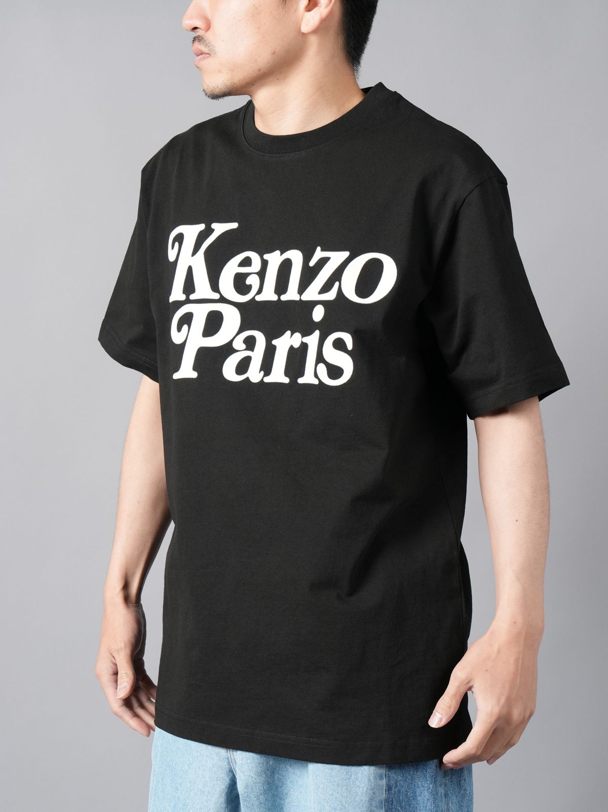 【純正売り】KENZO オーバーサイズ　モヘア混オープンニット セーター トップス