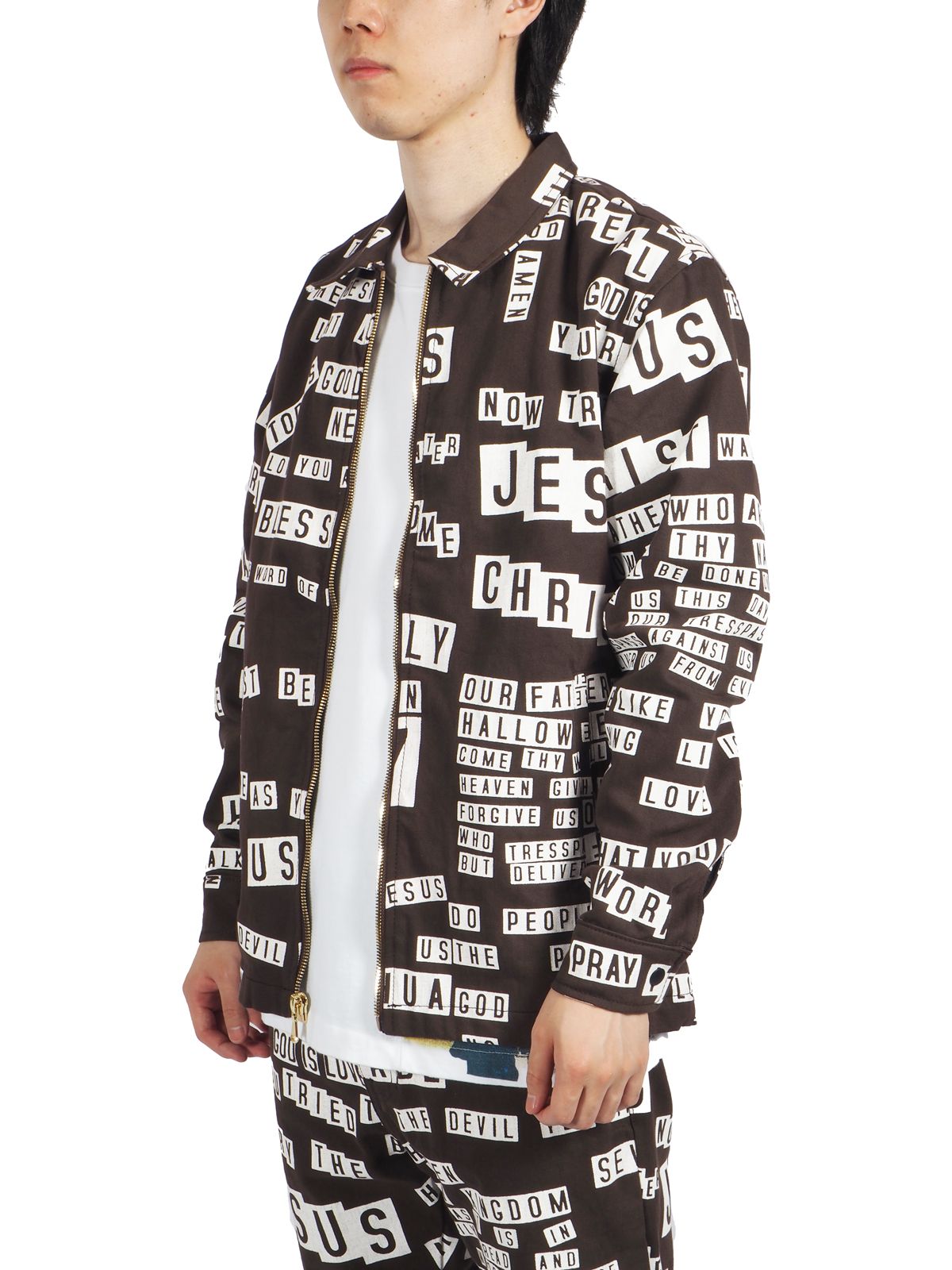 【ラスト1点】  BmprStckr Denim Work Jacket / ワークジャケット (ブラウン)