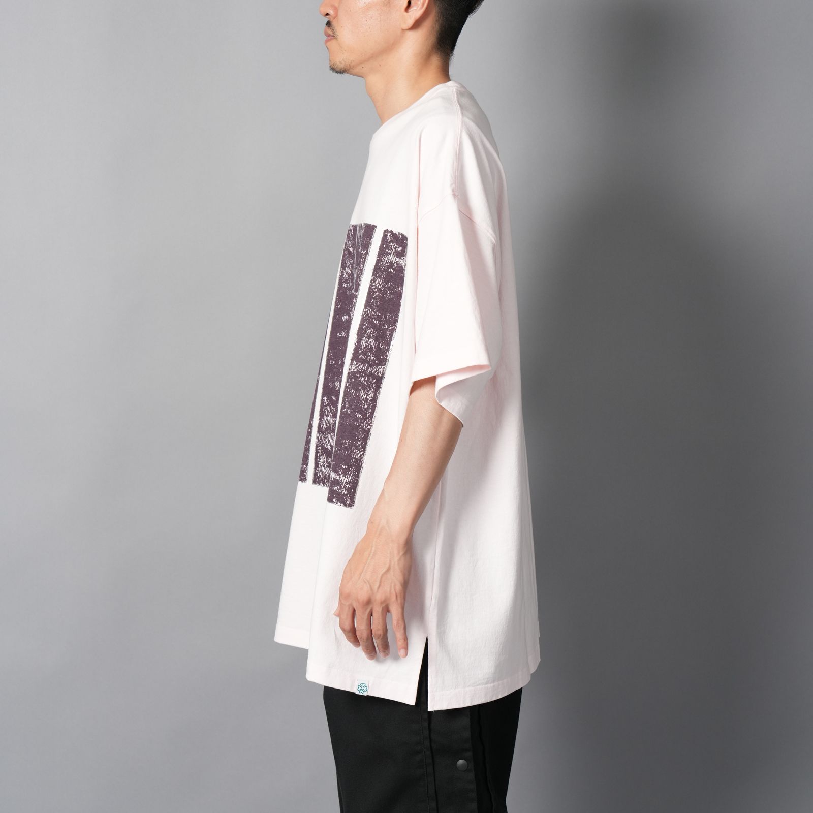 7BARS BIG TEE / セブンバーズ ビッグ Tシャツ  (ピンク)