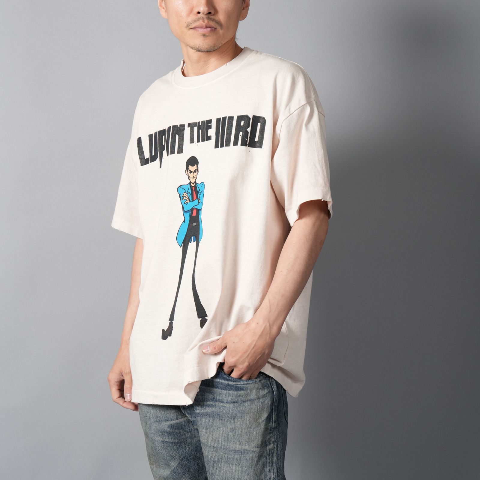 [LUPIN THE IIIRD]  S/S T-Shirt  (LUPIN) / Tシャツ (ホワイト)