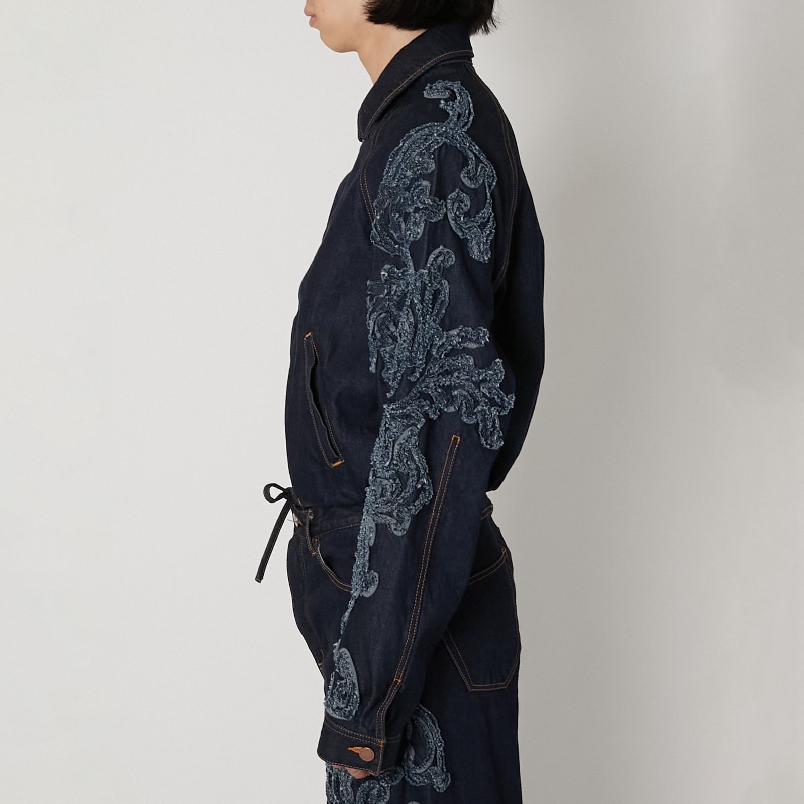 [予約商品] Denim Blouson / デニムブルゾン (インディゴ)