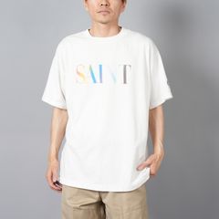 【ラスト1点】SM-YS1-0000-007 / SS TEE / RAINBOW SAINT / WHT / Tシャツ (ホワイト)