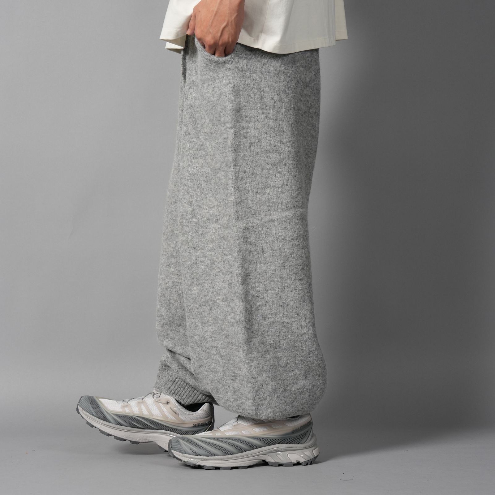 ALPACA KNIT CUFF PANT  / アルパカニットカフパンツ (アルパカクロウド)