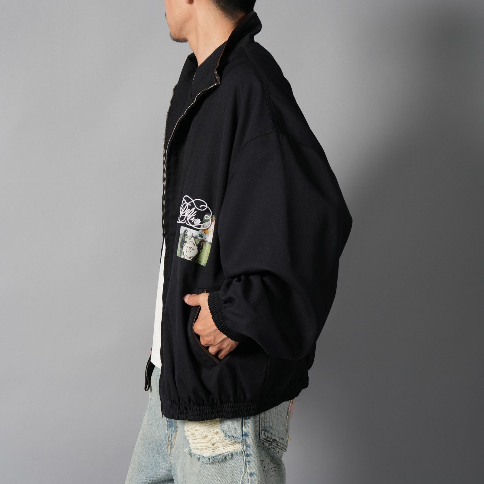 TRACKS JACKET    / トラックジャケット (ネイビー)