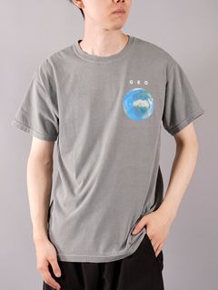 【ラスト1点】EARTH RESIDENT T-SHIRT - Tシャツ (グレー)