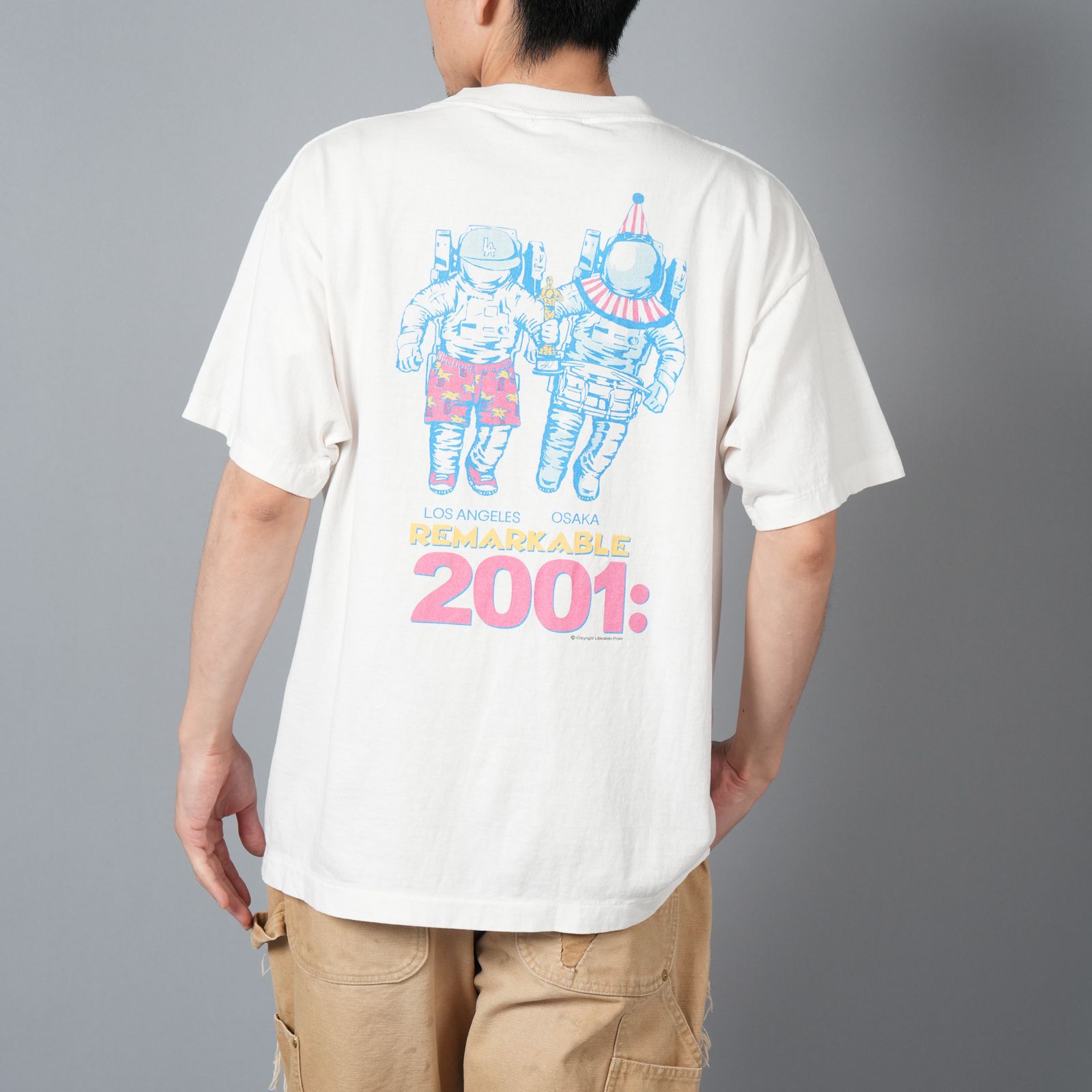 【SAINT Mxxxxxx】SW_SS TEE / ASTRO / WHITE 半袖 Tシャツ SAINT M×××××× - セントマイケル25SS ASTRO SW_SS TEE(SM-HR8