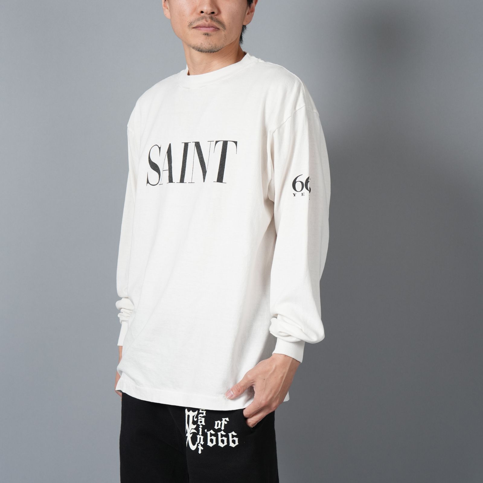 SAINT M×××××× - 【ラスト1点】SM-HR8-0000-035 / LS TEE SAINT M×××××× - 【ラスト1点】SM-HR8-0000-035 / LS TEE