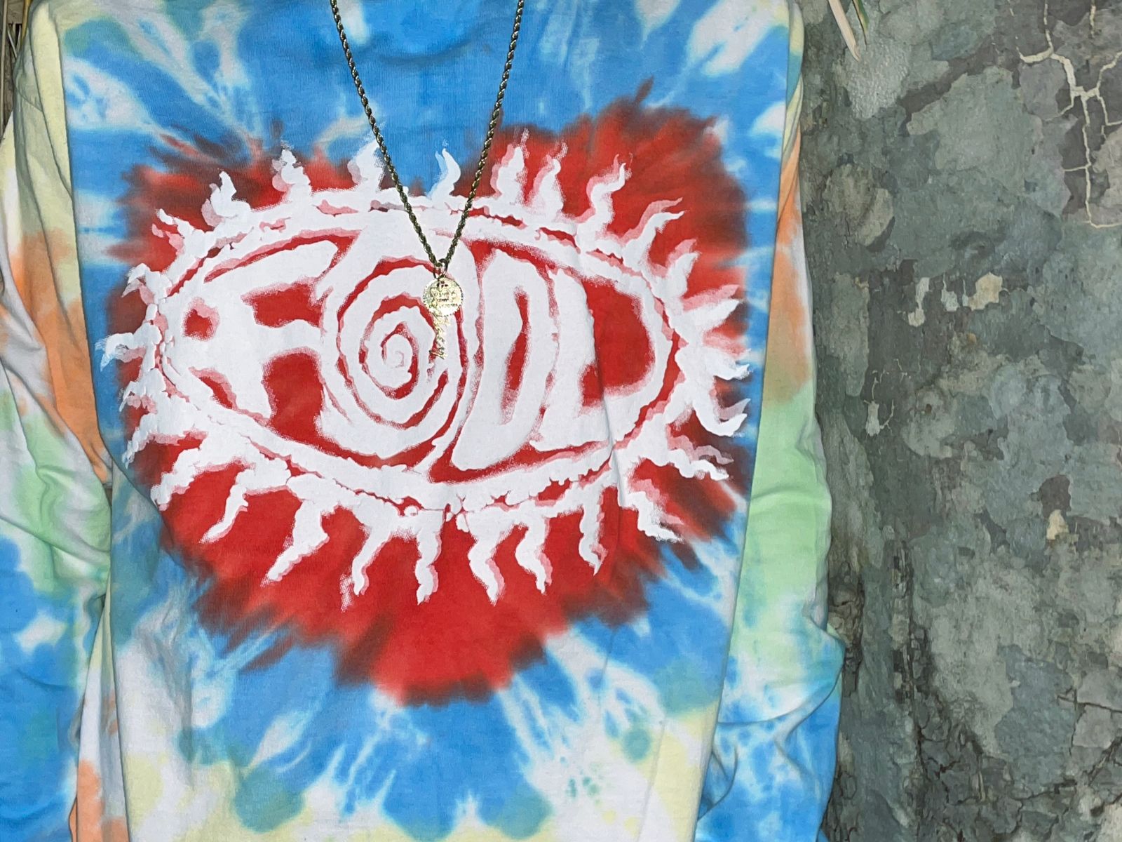ラスト1点 / SM-S21-0000-010/LS TEE__TIE DYE / ロンT  (マルチ)
