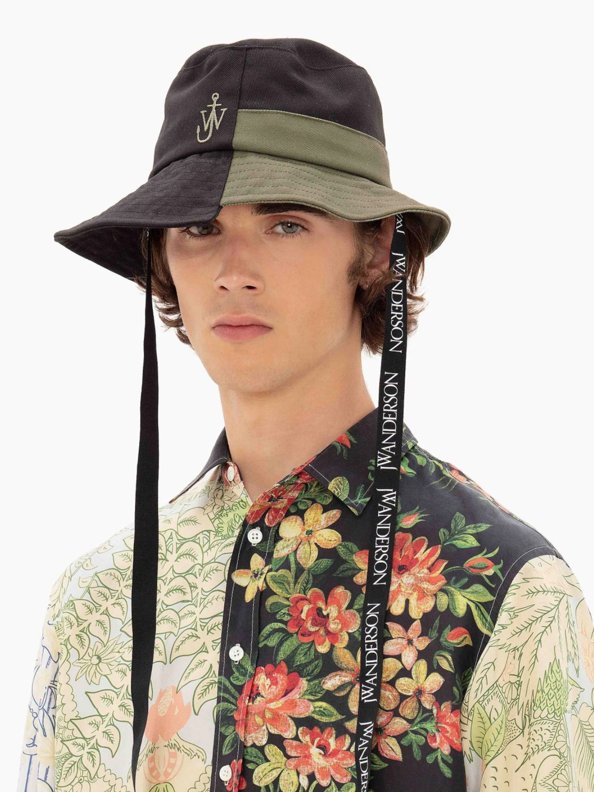 JW ANDERSON - ASYMMETRIC BUCKET HAT / アシンメトリー バケット ...