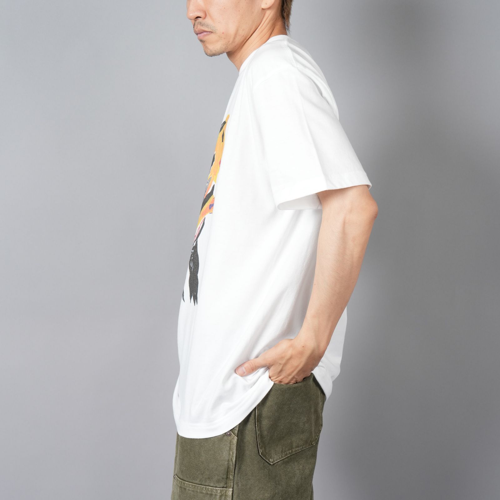 【残りわずか】【限定】Hank × Rafu T-shirt / Tシャツ (ホワイト)