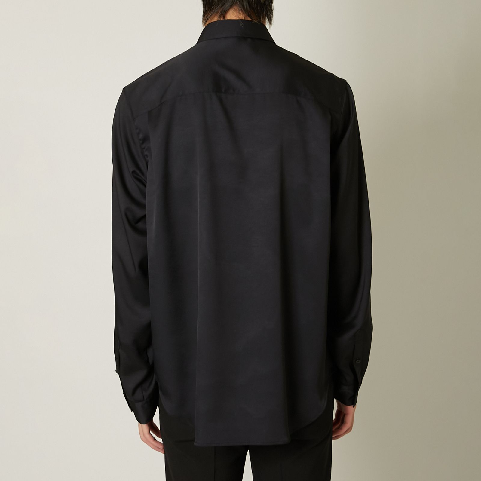 【ラスト1点】BIRD EMBROIDERY SHIRTS / バード エンブロイダリー シャツ (ブラック)