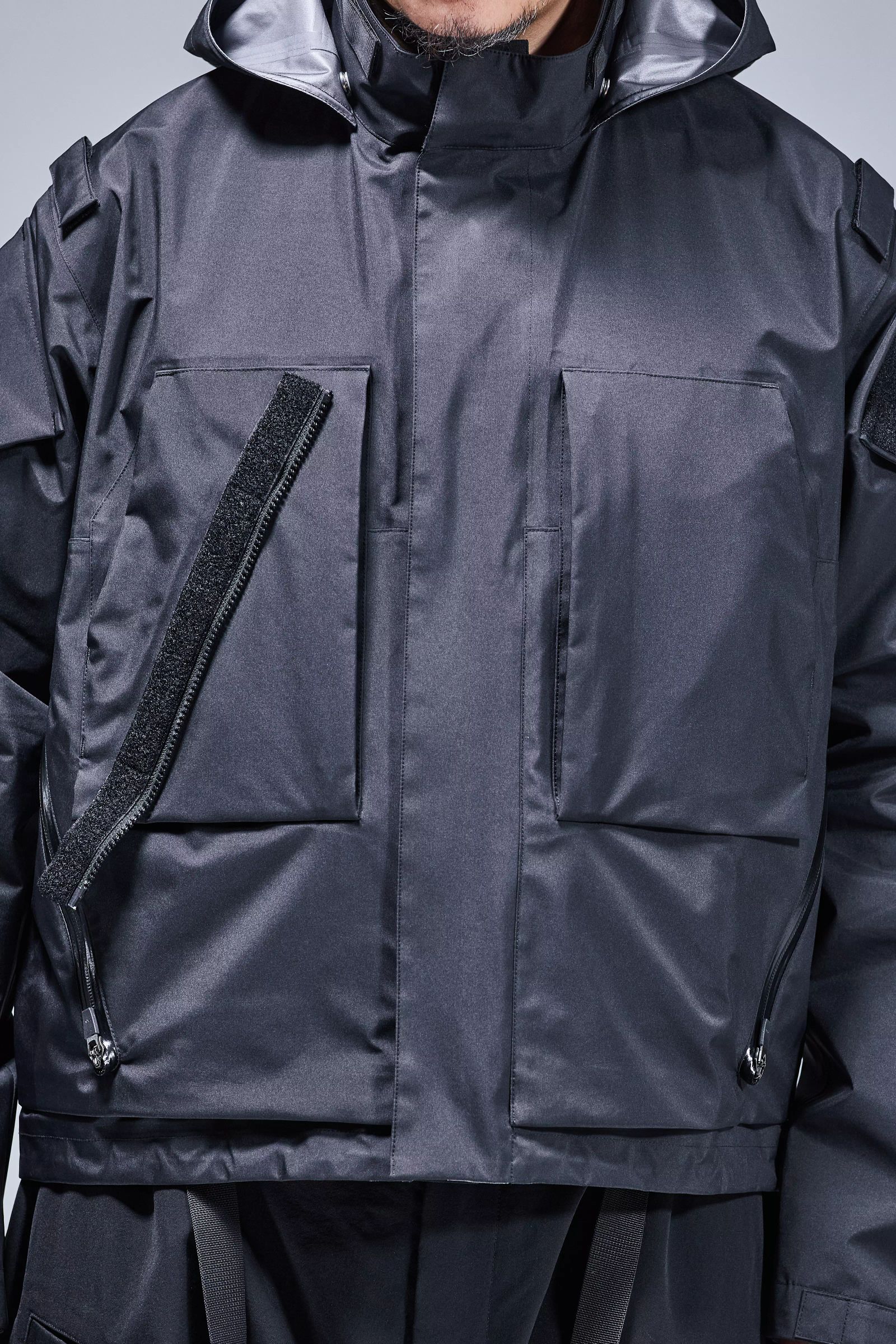 【ラスト1点】J14-GT / 3L Gore-Tex Interops Jacket Gen. 1 / インターロプスジャケット / ナイロンジャケット[プロファイルフィット](ブラック)