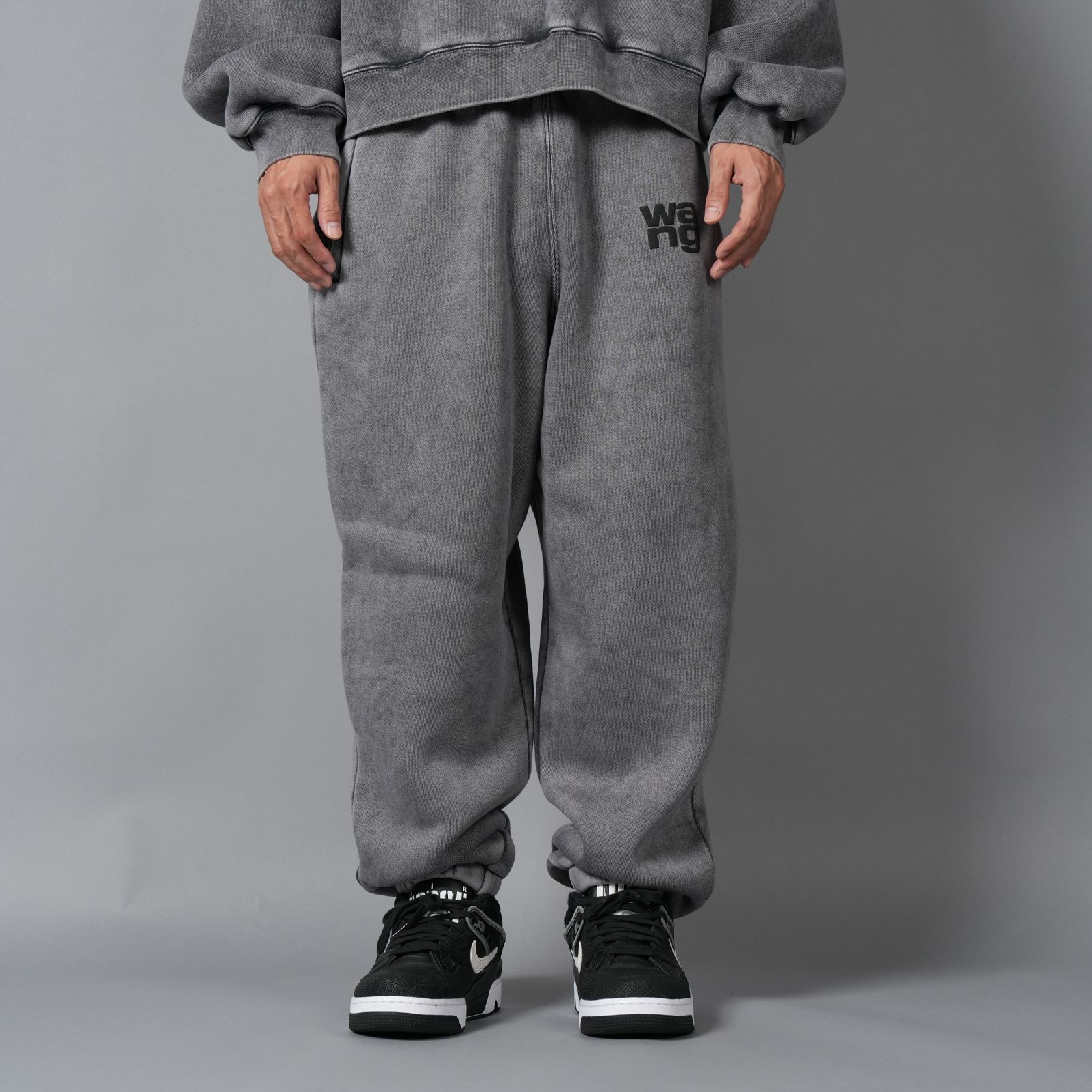 ESSENTIAL TERRY CLASSIC SWEATPANT PUFF PALINT LOGO  / スウェットパンツ (ウォッシュドグラナイト)