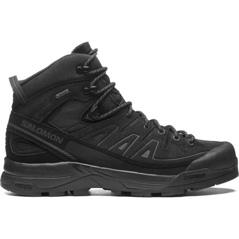 X-ALP MID LEATHER GORE-TEX / ブーツ ゴアテックス  (ブラック/ブラック/アスファルト)