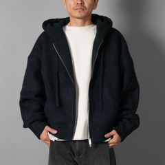 ALPACA KNIT V2 JACKET  / アルパカ ニットジャケット (アルパカインディゴ)