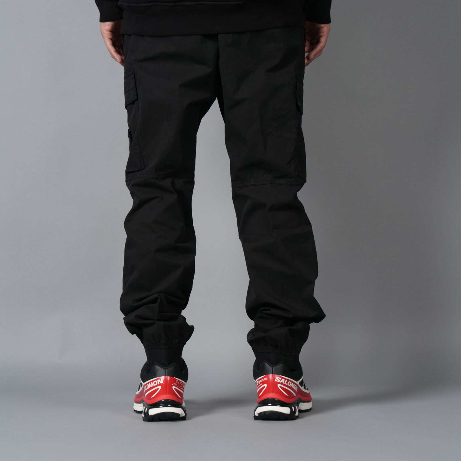 3100031 SUPIMA® COTTON TWILL STRETCH-TC [レギュラーフィット](ブラック)