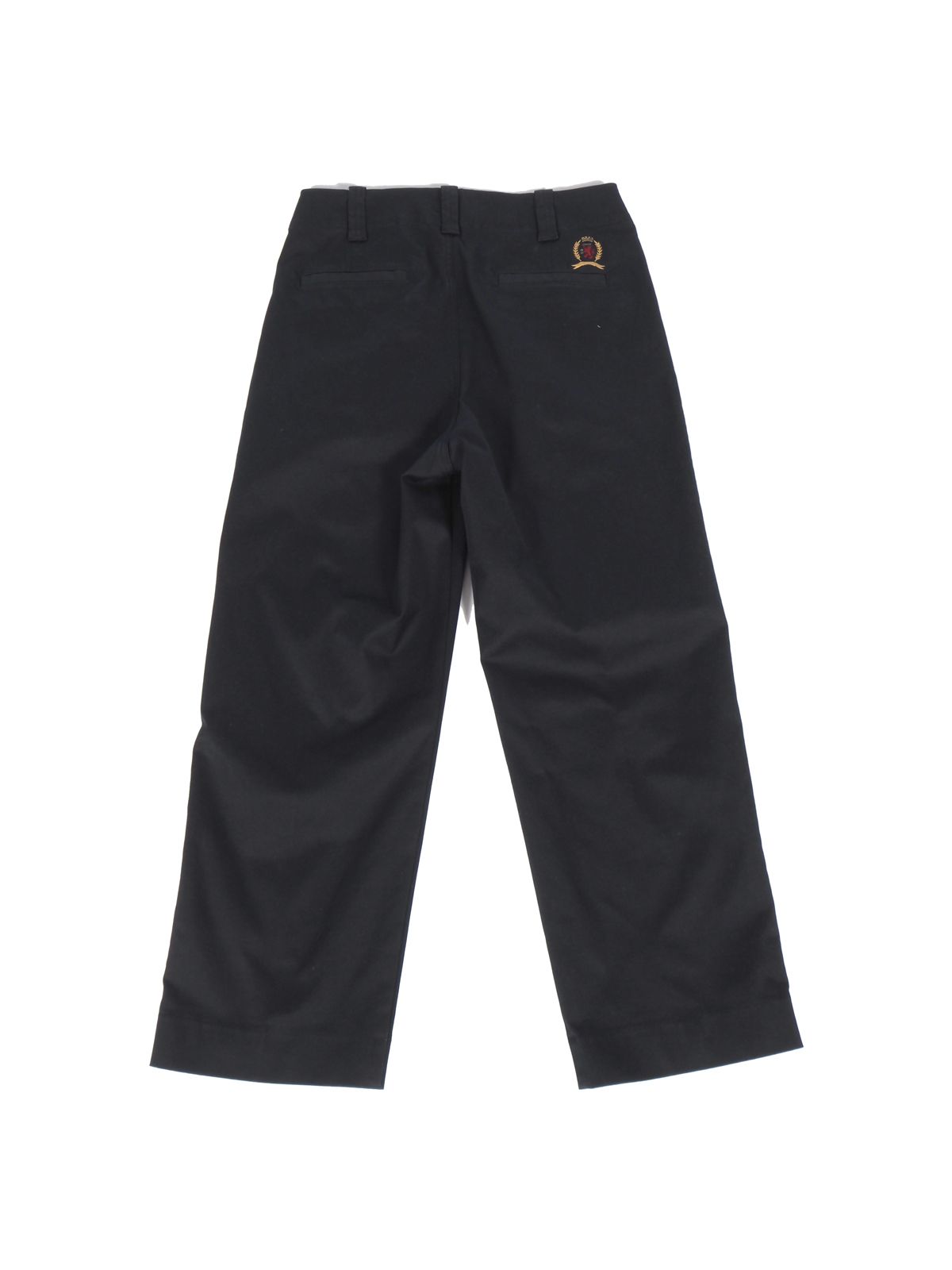 HC Crest Relaxed Pleated Chinos / ヒルフィガーコレクション クレスト リラックスド プリーテッド チノ (ネイビー)