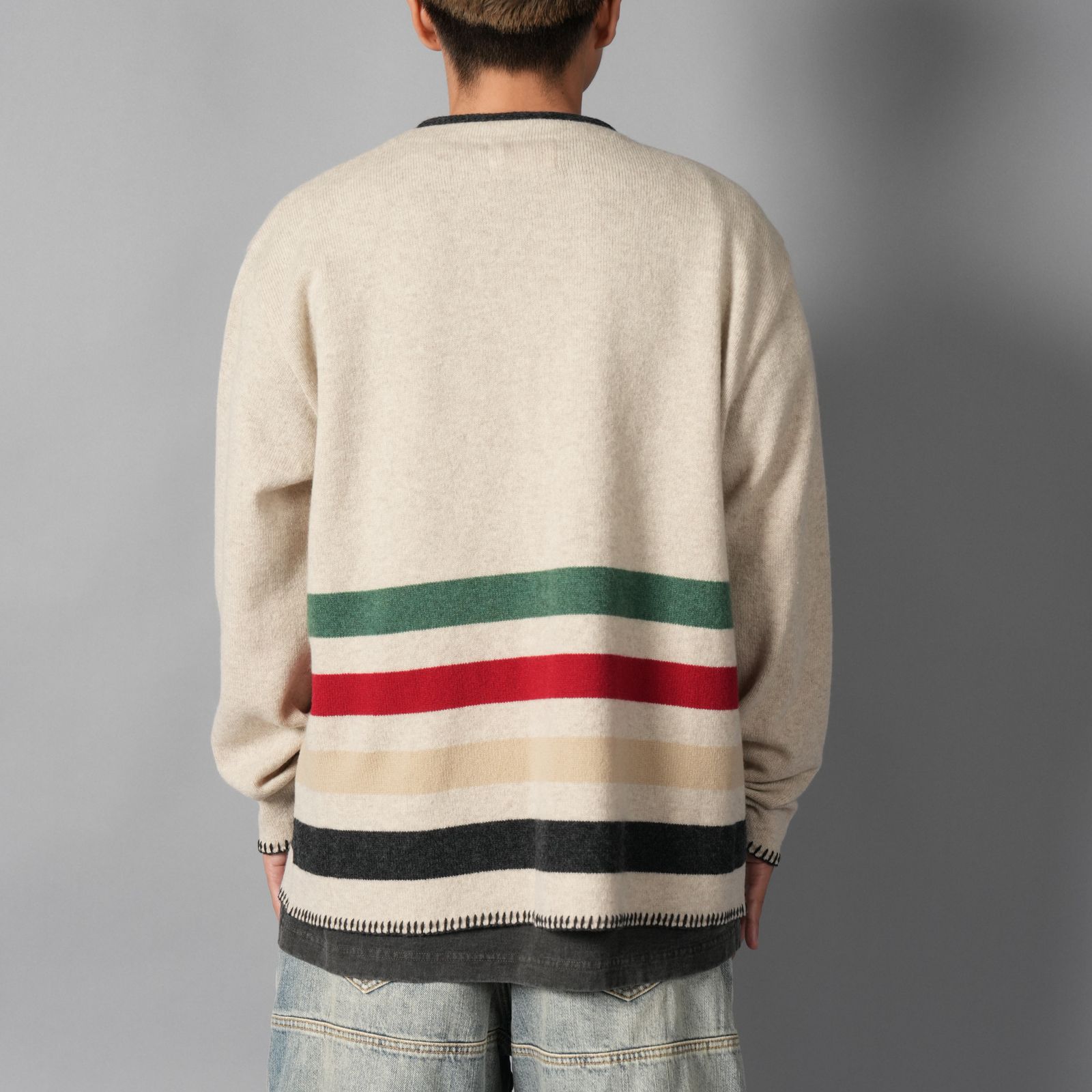 Hudson's Knit Cardigan / ニットカーディガン (クリーム)