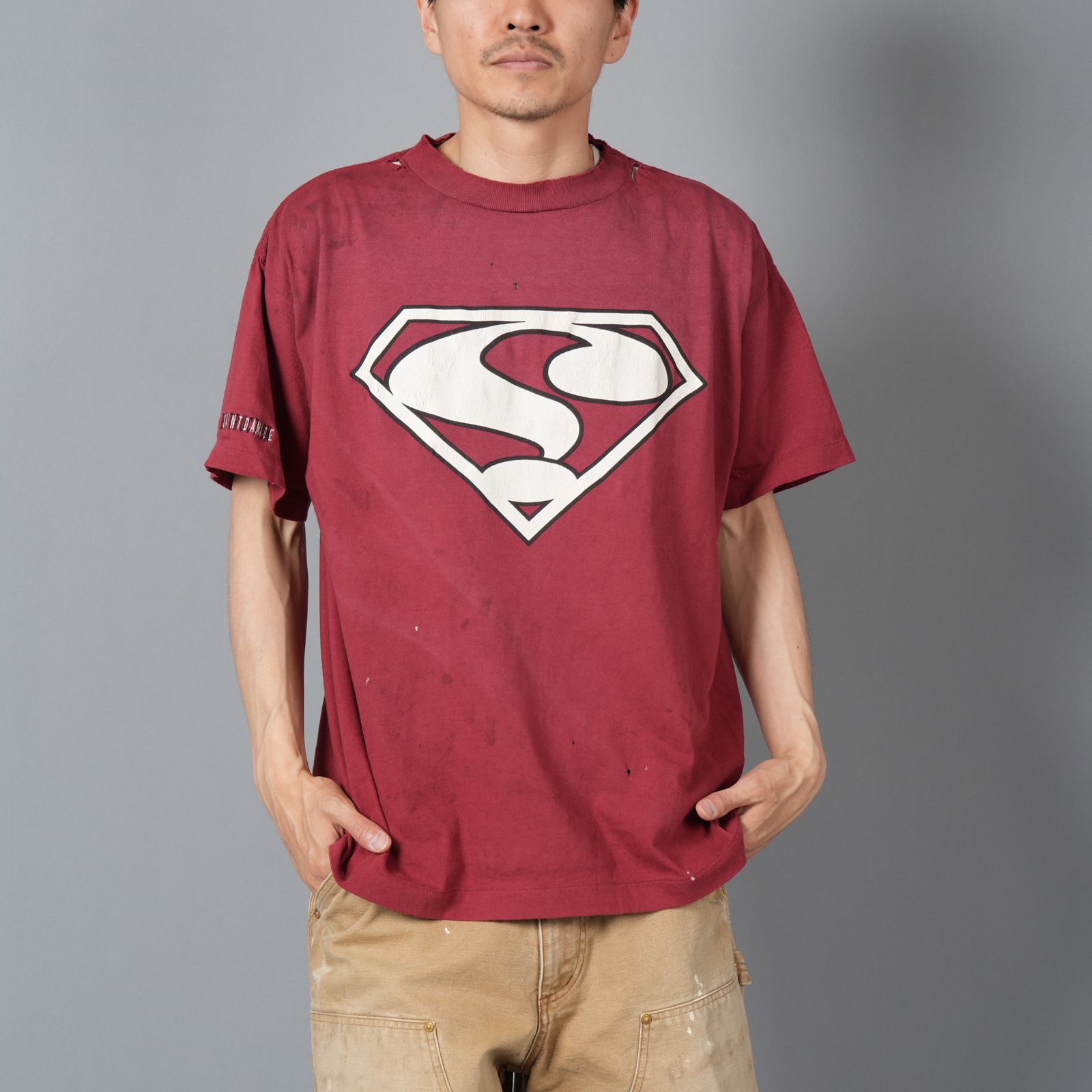 Tシャツ・カットソー SAINT MICHAEL SS25 Shirts (SM HR8 0000 C30 RED) SAINT M×××××× - セントマイケル / 25ss | Confidence
