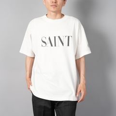 【9/14日 (土) 10時販売スタート!!】 SM-YS1-0000-008 / SS TEE / SAINT / WHITE / Tシャツ (ホワイト)