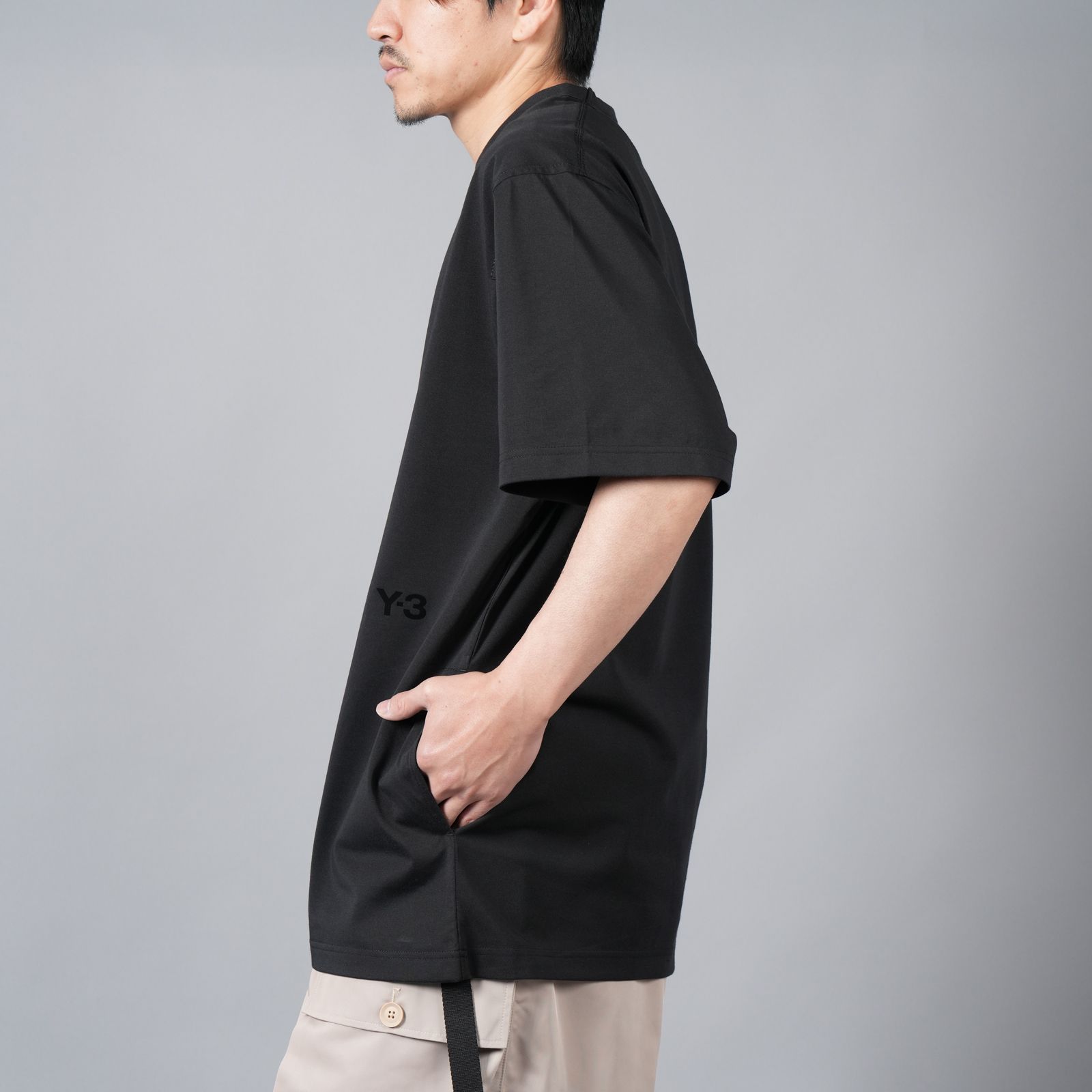 Y-3 - PREMIUM SS TEE / プレミアム Tシャツ (ブラック) | Confidence