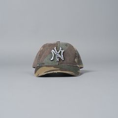 【残りわずか】【コラボ】Basicks x F.M.C.D / Born New York Vintage Washed Camo Cap / ボーンニューヨーク ビンテージ  ウォッシュド カモキャップ (カモフラージュ)