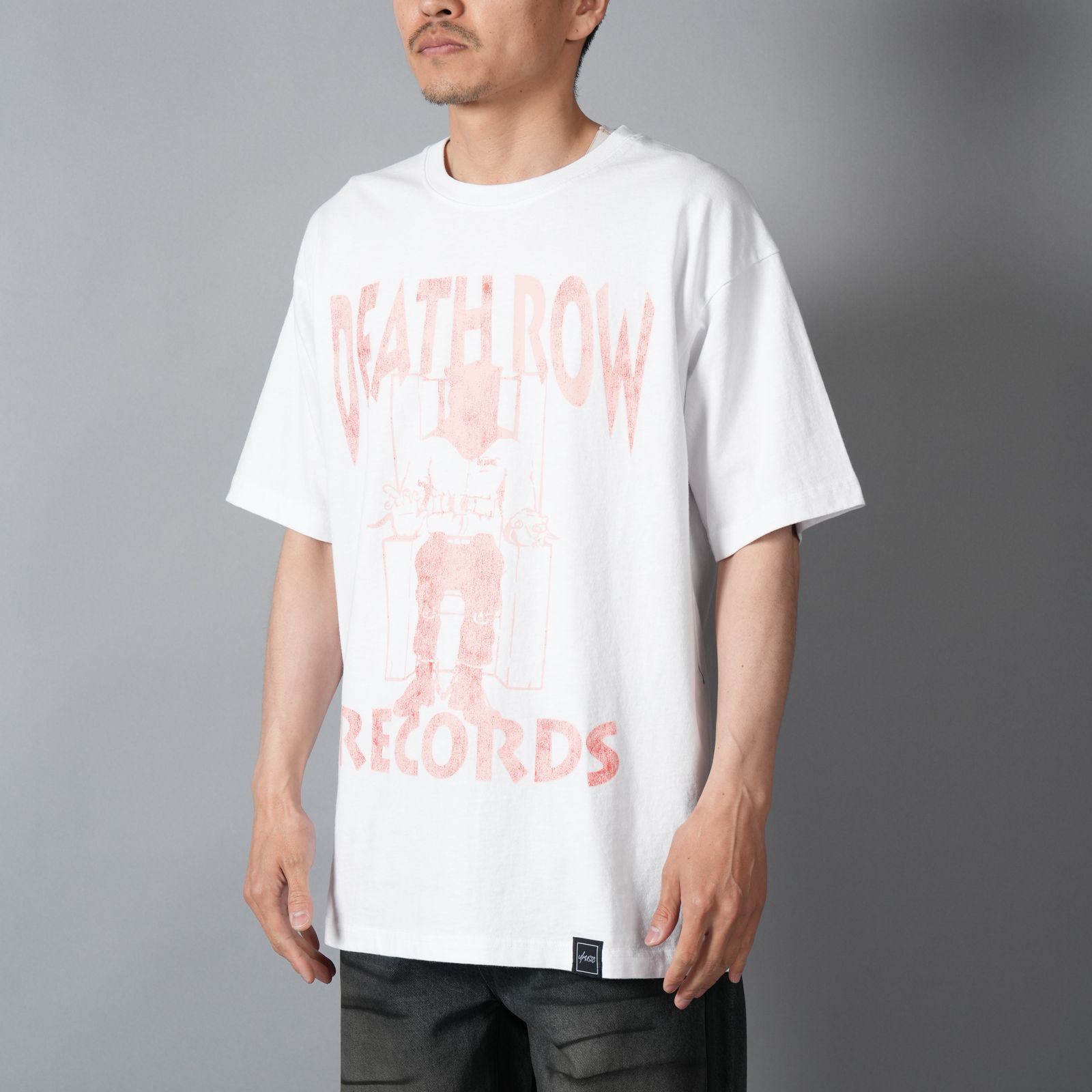 【ラスト1点】UIZZ-22633 / DEATHROW / デスロウ / Tシャツ (ホワイト)