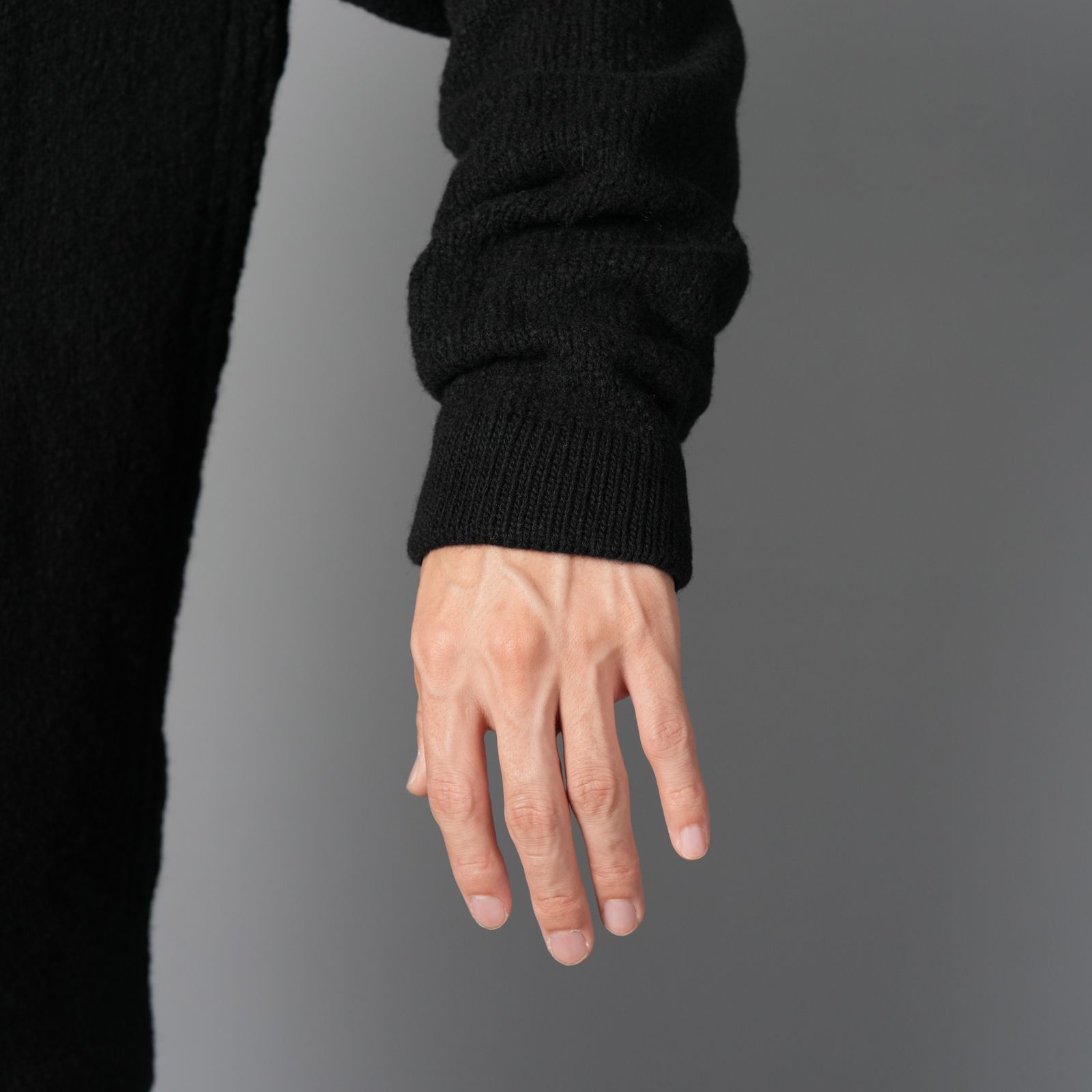 5100056 / KNIT / ニットセーター (ブラック)