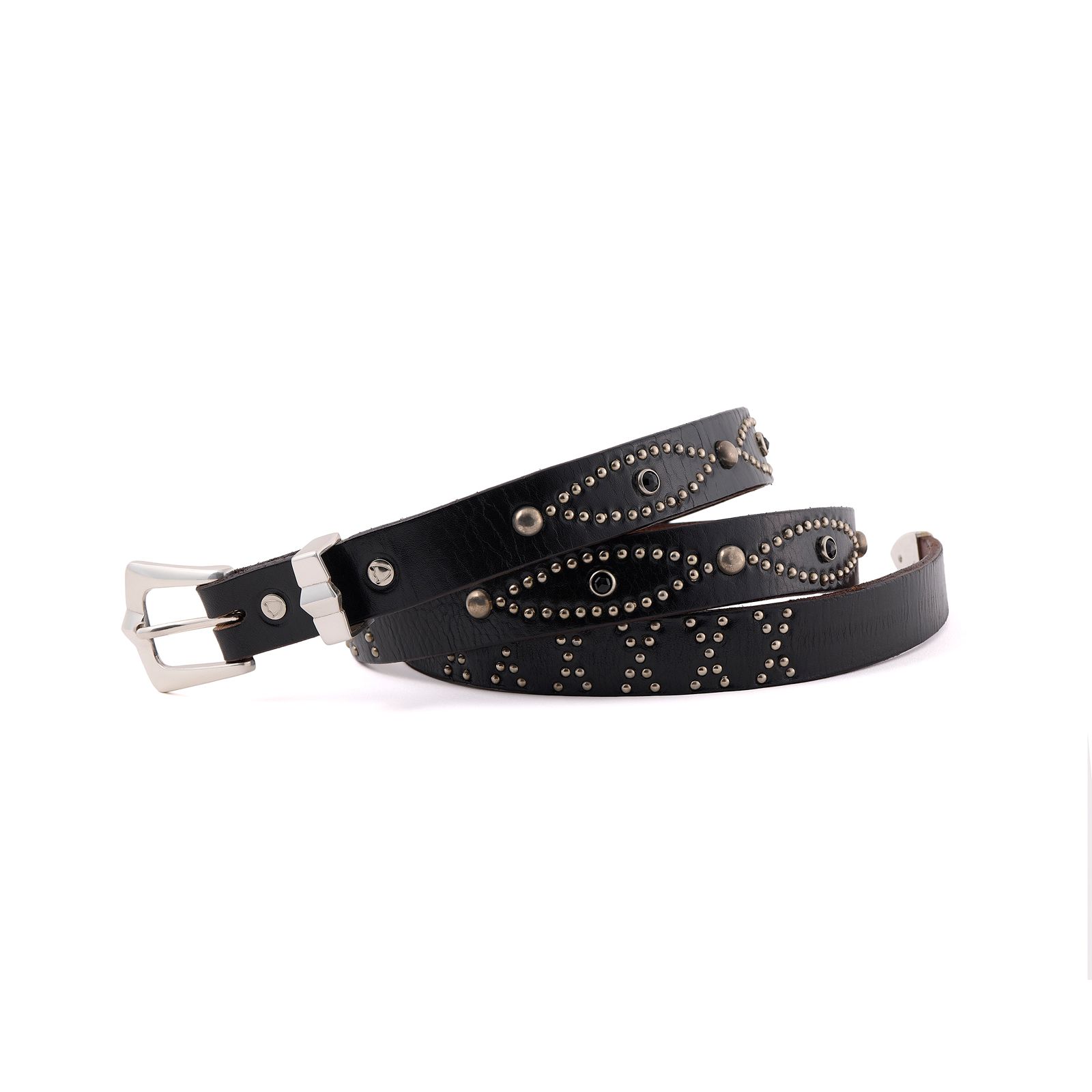 【コラボ】SM-MK8-0000-C64 / HTC_BELT_NARROW / BLACK STONE / BLK / ベルト  (ブラック/ブラック)