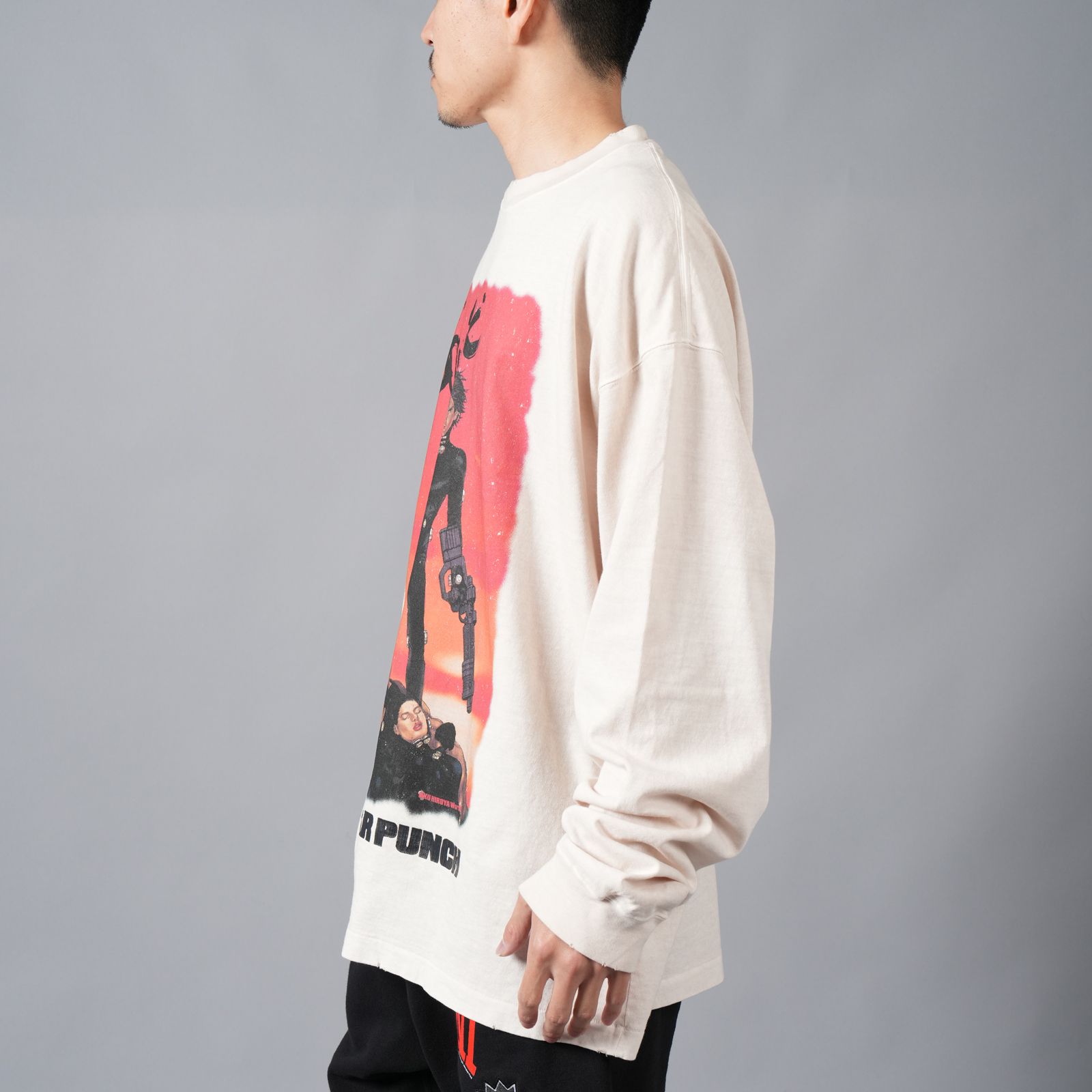 [GANTZ / ガンツ]  TGAM24SM011 / L/S TEE / Tシャツ (ホワイト)