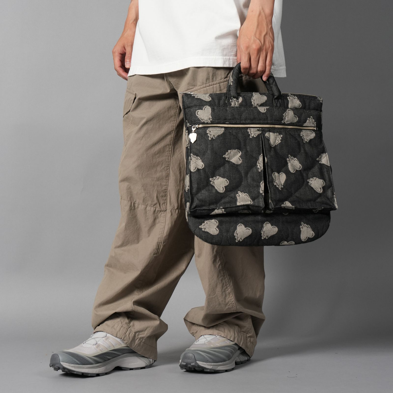 EU-MK1-0000-068 / EU HEART HELMET BAG  / ヘルメットバック (ブラック)