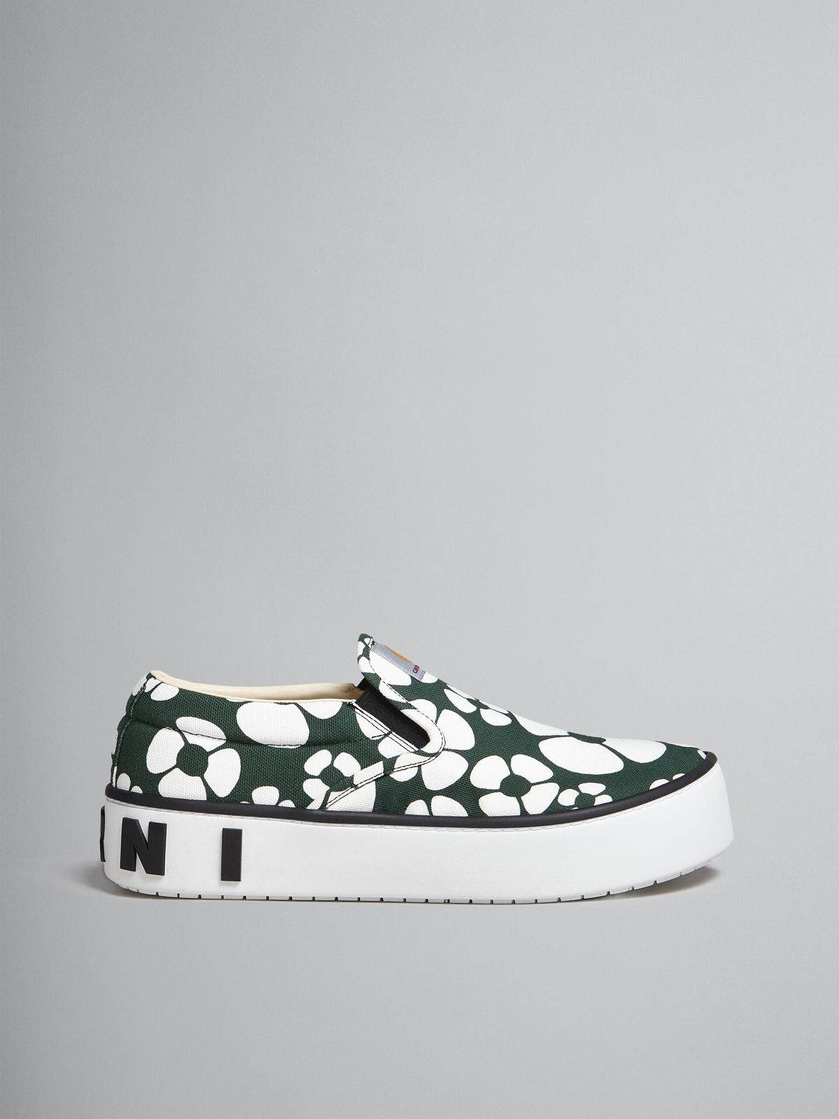 MARNI - 【ラスト1点】 MARNI X CARHARTT WIP - GREEN SLIP-ON SNEAKERS / スニーカー  (フォレストグリーン) | Confidence