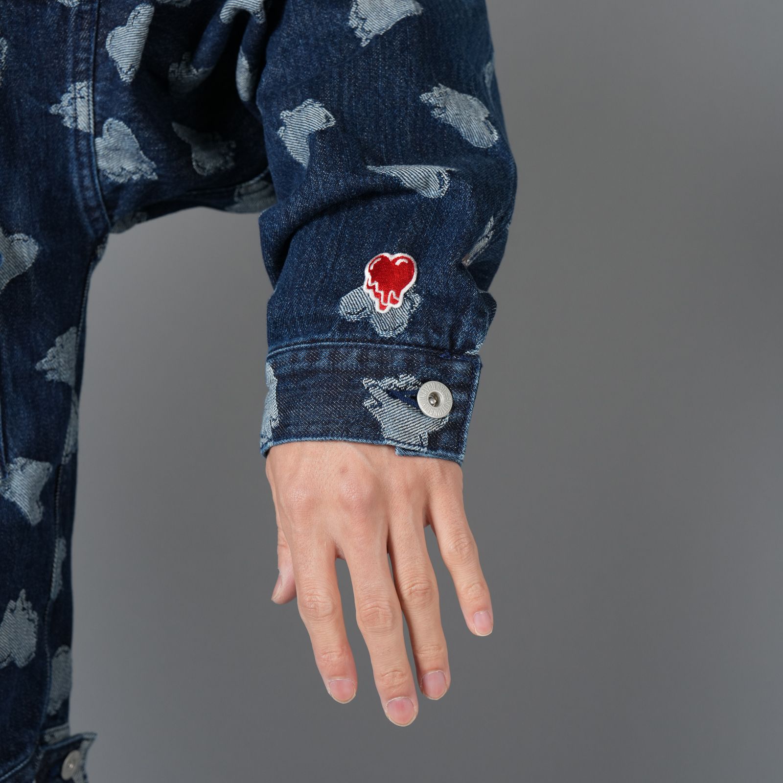 【ラスト1点】EU-HR8-0000-001 / EU DENIM JACKET / BLUE / デニムジャケット (ブルー)