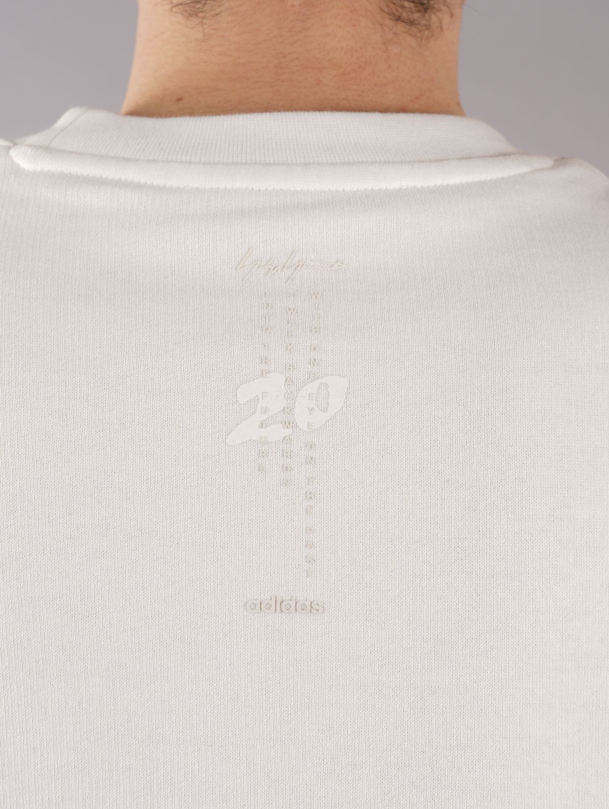 【ラスト1点】 U CH1 LARGE CREW SWEAT SHIRTS / ラージ クルー スウェットシャツ  (ホワイト)