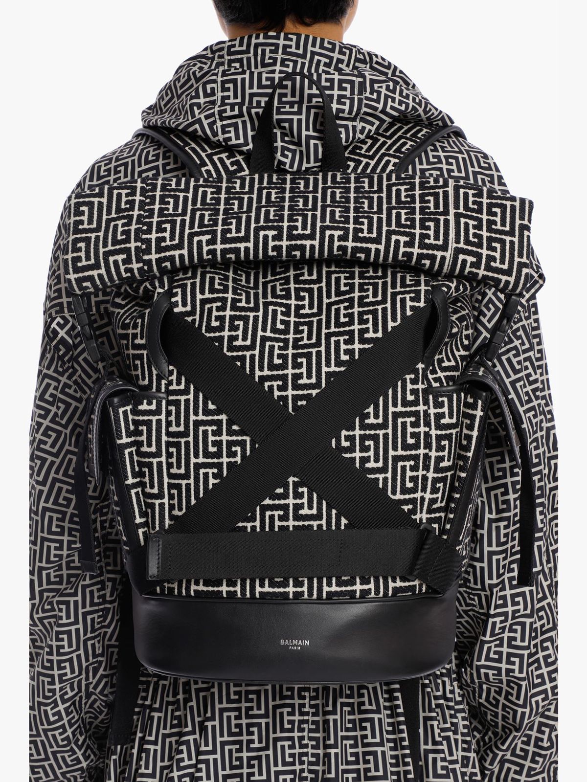 BALMAIN - 【ラスト1点】BH2 BAG BACKPACK MONOGRAM GFE TU
