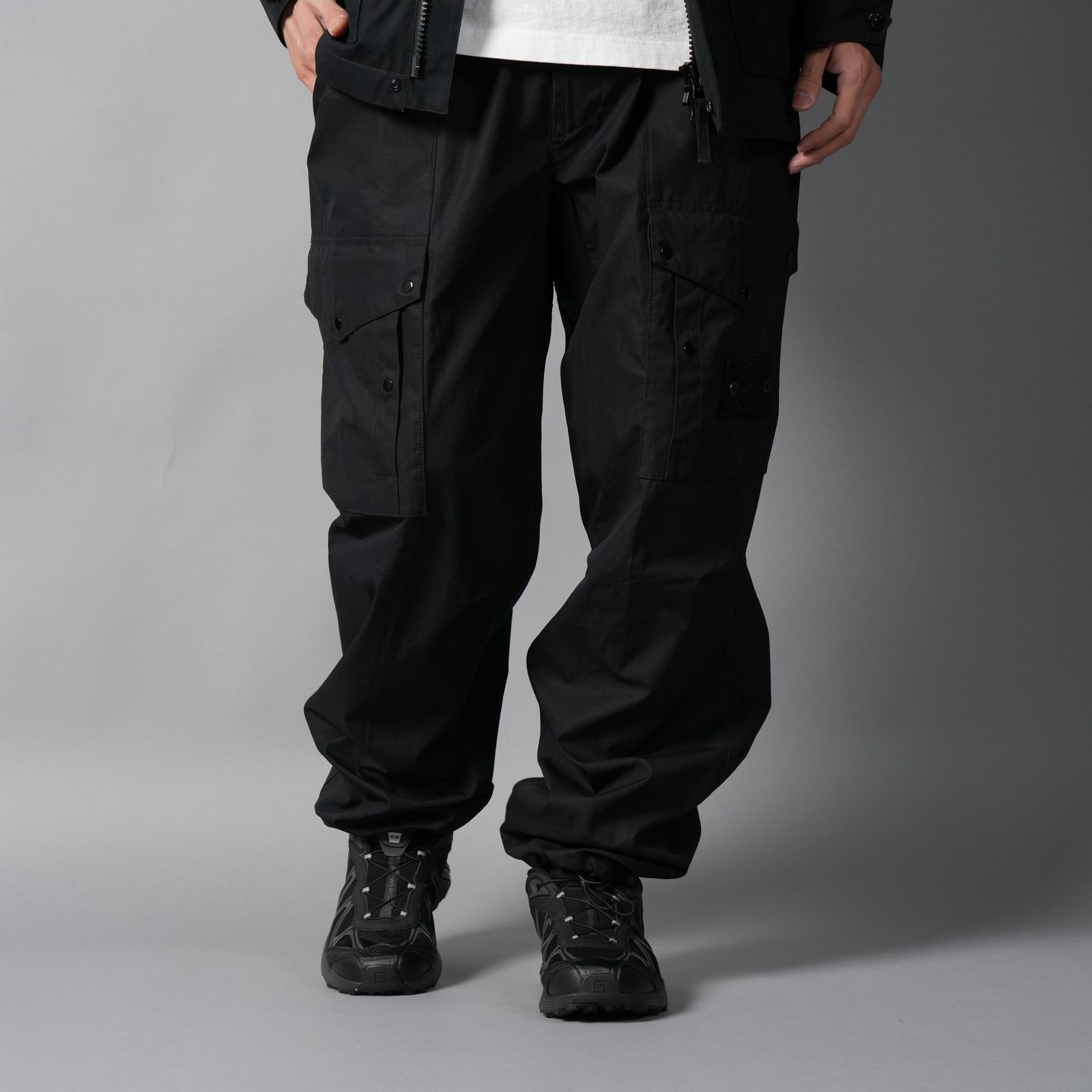 3100017 / ALL-WEATHER COTTON CANVAS_S.I. GHOST / カーゴパンツ (ブラック)