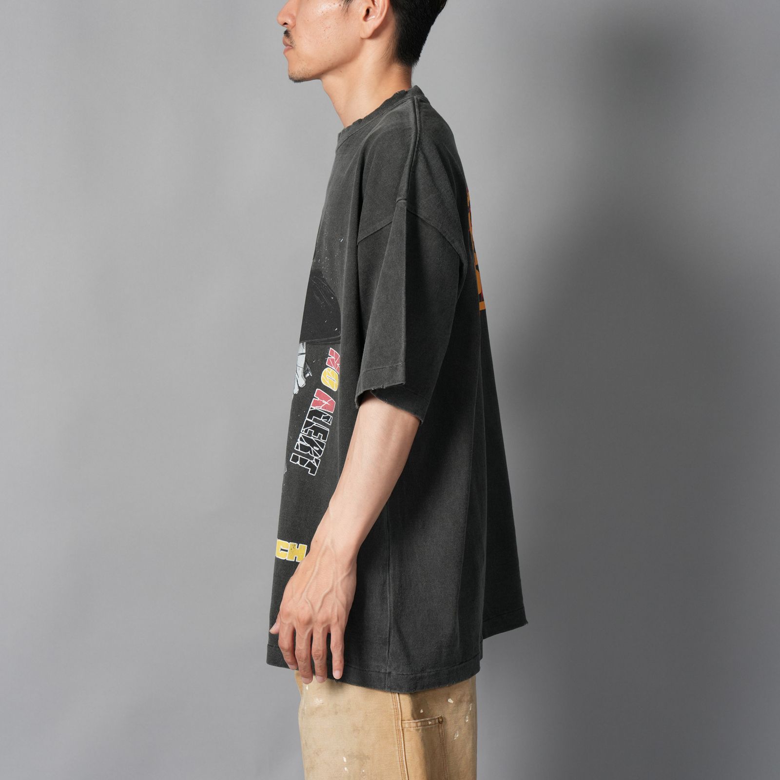 [SAKAMOTODAYS]  TSDM25SM001 /S/S T-Shirt  (SAKAMOTO)  / Tシャツ (ブラック)