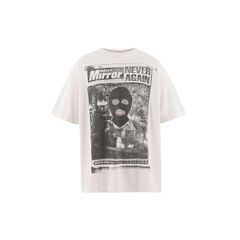 【コラボ】SM-MK8-0000-C02 / JR_SS T-SHIRT / MASK / WHITE / Tシャツ (ホワイト)