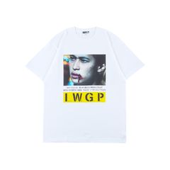 【ラスト1点】PHOTO MESSAGE TEE "分かってんじゃん" / フォトメッセージ Tシャツ  (ホワイト)