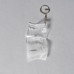 ACRYLIC KEYRING / アクリルキーリング / EURO / ユーロ (クリア)