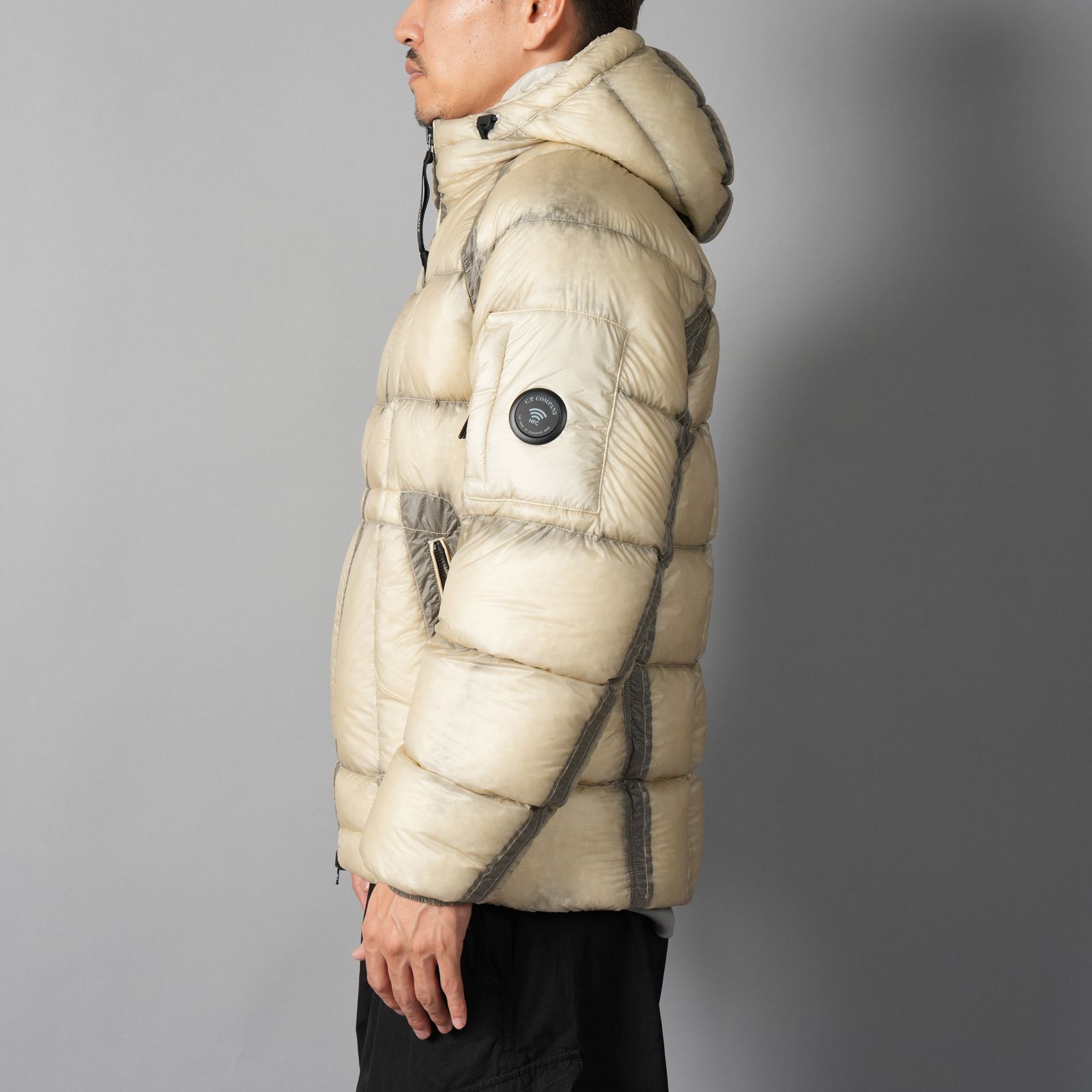 【残りわずか】D.D. SHELL HOODED DOWN JACKET / フーデッド ダウンジャケット (シルバーバーチ)