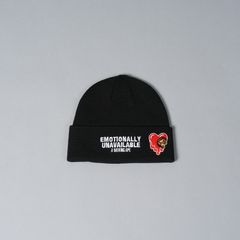 【コラボ】EU-HR8-0000-C35 / EU MILO BEENIE / ビーニー /  BLACK (ブラック)