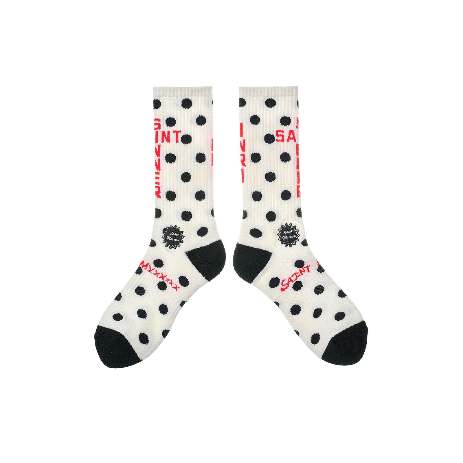SM-MK8-0000-101 / SOCKS / DOT / WHITE / ソックス (ホワイト)