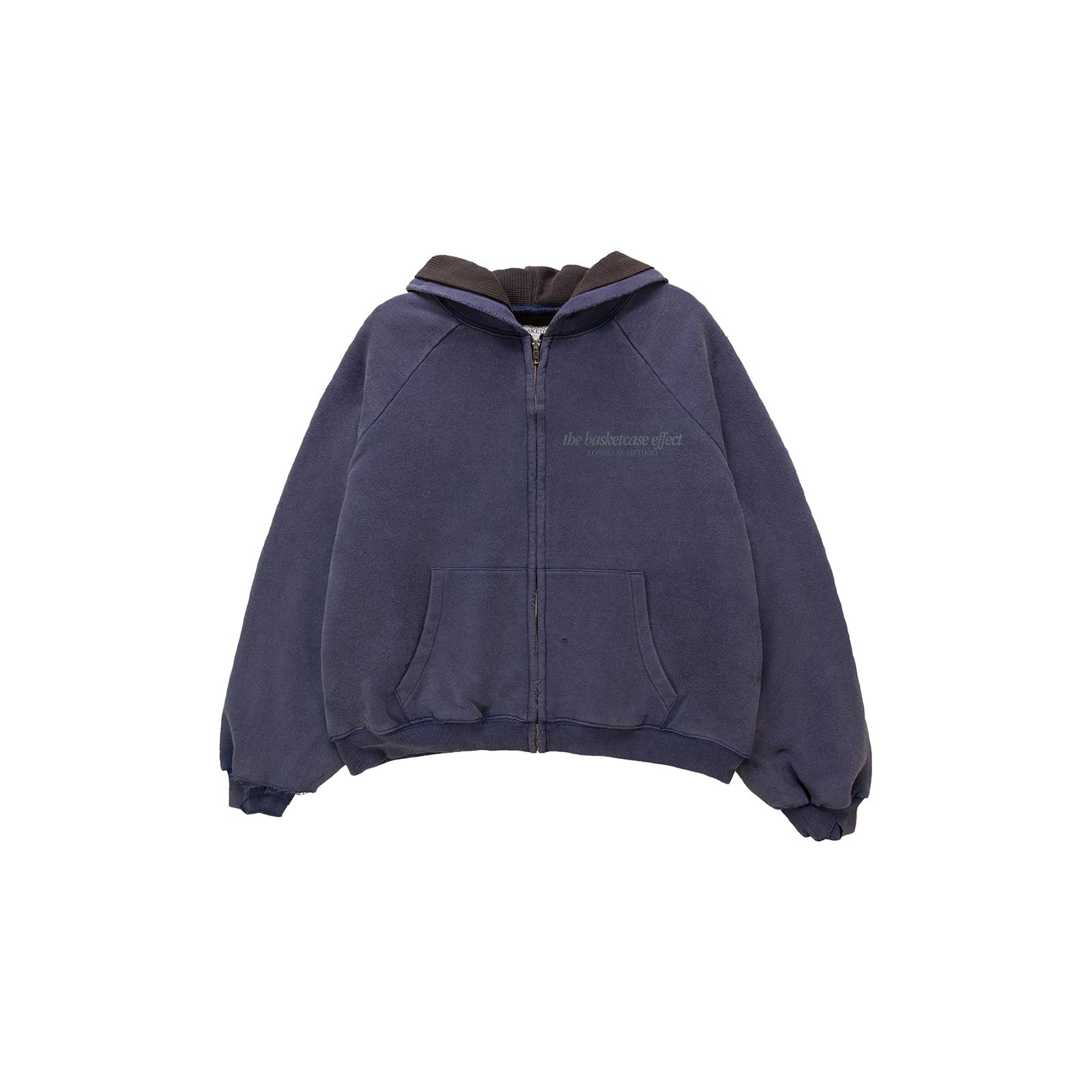 SIREN, thermal lined zip up / ジップアップパーカー (ネイビーブルー)