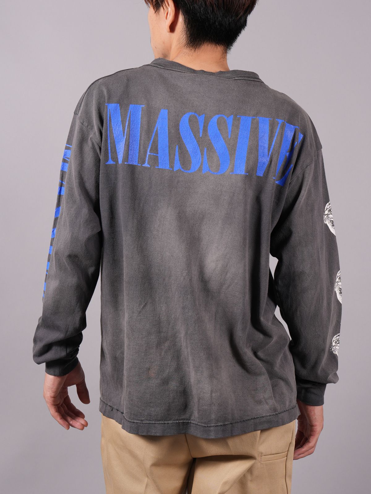 SAINT M×××××× - SM-A23-0000-011 / L/S TEE / MASSIVE / ロンT